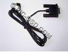 1.2m 9 pin D female to 3.5mm jack plug serial cable